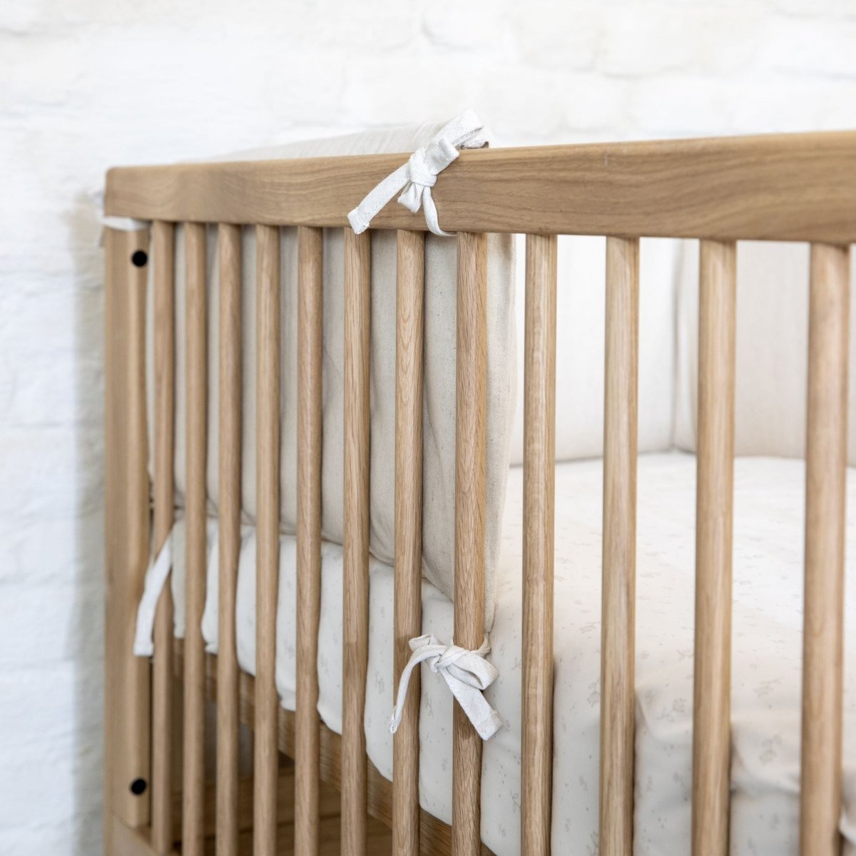 VIPACK-Lit Bébé Forrest – 60 x 120 Cm – En Chêne