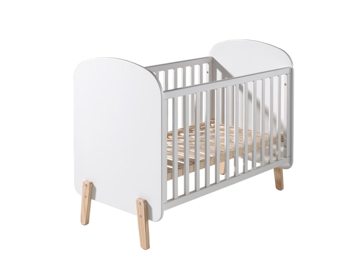 VIPACK - Lit Bébé KIDDY 60x120cm Blanc
