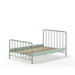 VIPACK - Lit BRONXX 140 X 200 cm Vert