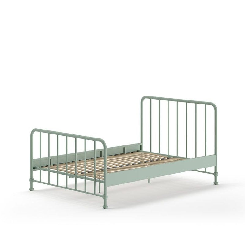 VIPACK - Lit BRONXX 140 X 200 cm Vert