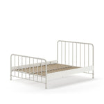 VIPACK - Lit BRONXX 160 X 200 cm Blanc