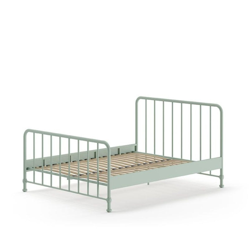 VIPACK - Lit BRONXX 160 X 200 cm Vert