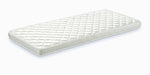 VIPACK - Lit Cabane Bois Naturelle Avec Matelas 90 x 200 cm