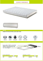 VIPACK - Lit Cabane DALLAS Avec Matelas Assorti 90x200cm