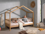 VIPACK-Lit Cabane Forrest – 90 x 200 Cm – En Chêne