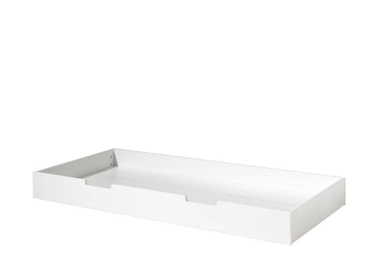 VIPACK - Lit Cabane(03) HOUSEBED 90x200cm Toit Blanc