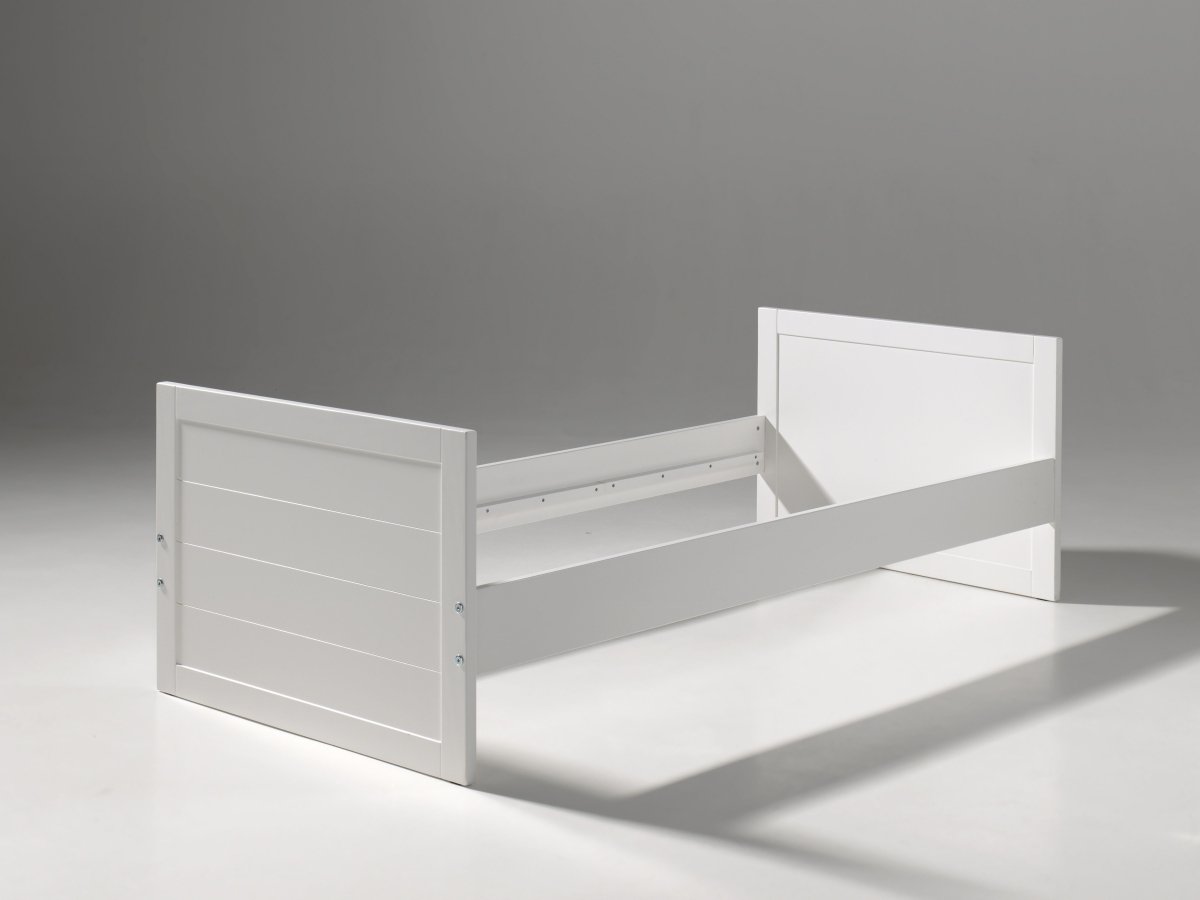 VIPACK - Lit Évolutif ERIK 90x200cm Blanc