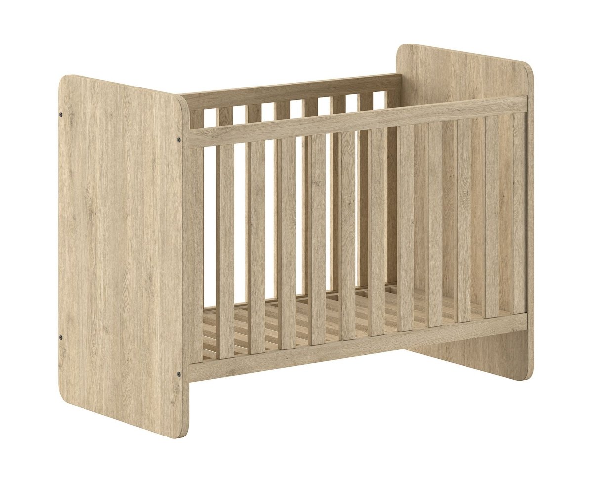 VIPACK - Lit Évolutif SAM 60x120cm + 90x200cm Chêne