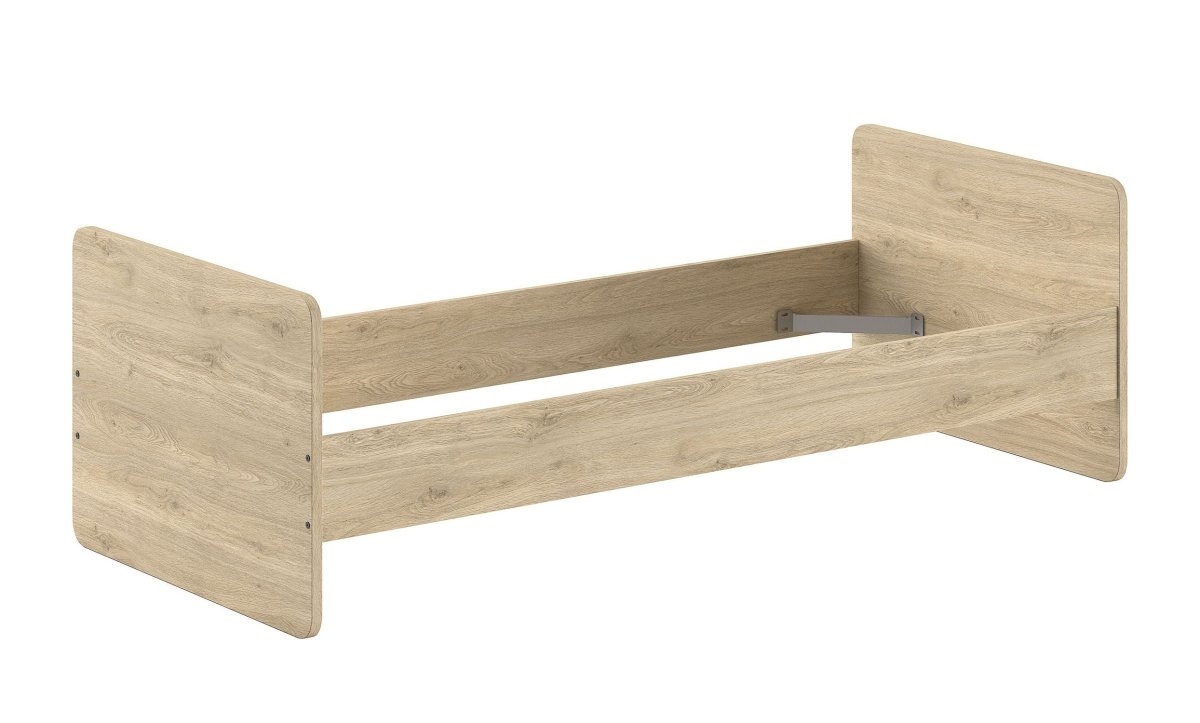 VIPACK - Lit Évolutif SAM 60x120cm + 90x200cm Chêne