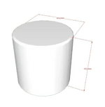 VIPACK - Lit Lune 140 X 200 Cm Vert Boucle