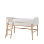 VIPACK - Lit Mi - Hauteur KIDDY 90 X 200 cm Blanc