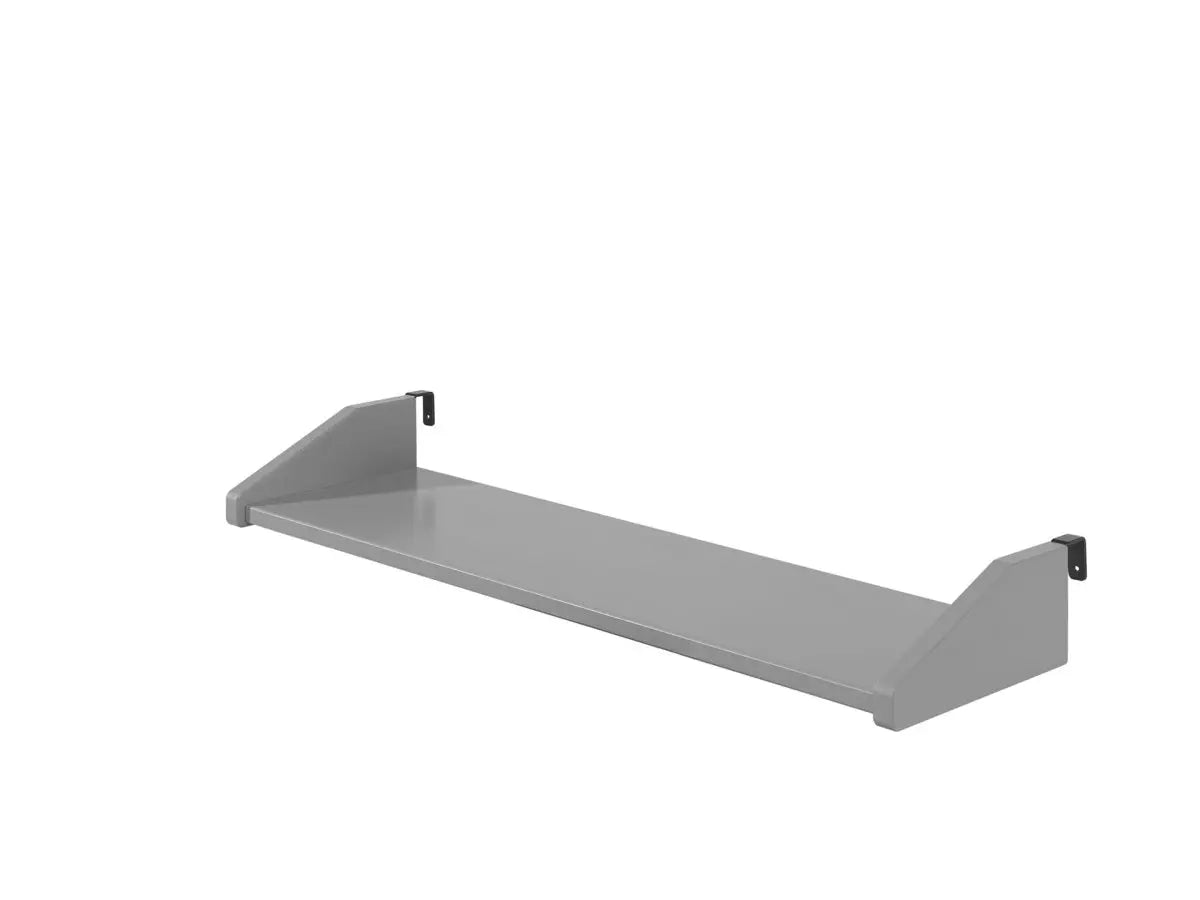 VIPACK - Lit Mi - Hauteur PINO (H 85cm) Avec Échelle 90 x 200 cm Gris