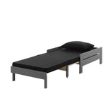 VIPACK - Lit PINO Fauteuil Gris