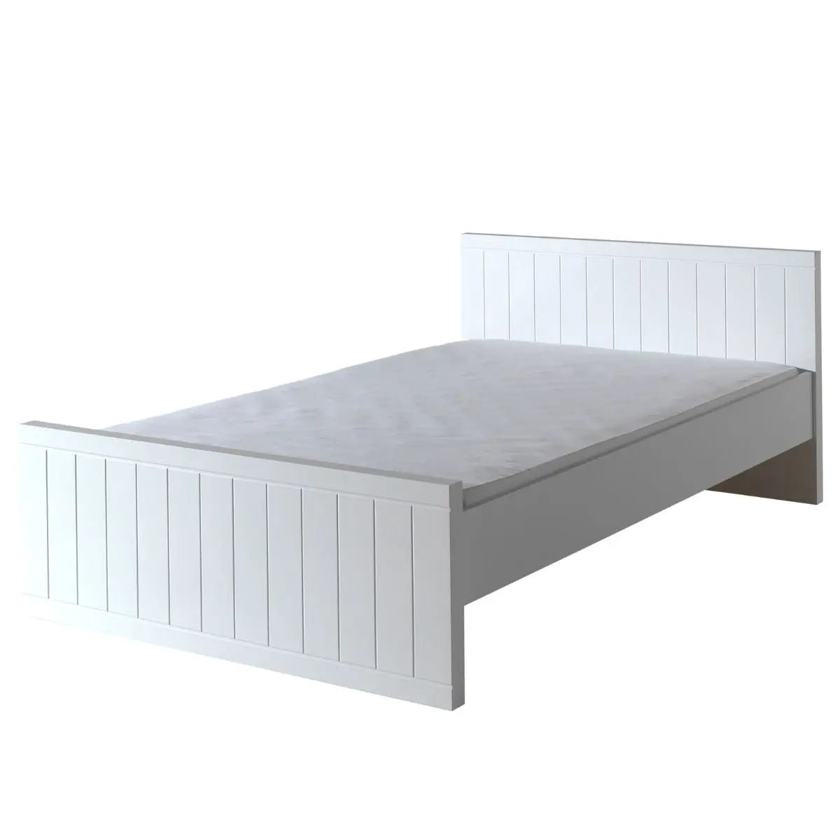 VIPACK - Lit ROBIN 120 X 200 Cm Blanc