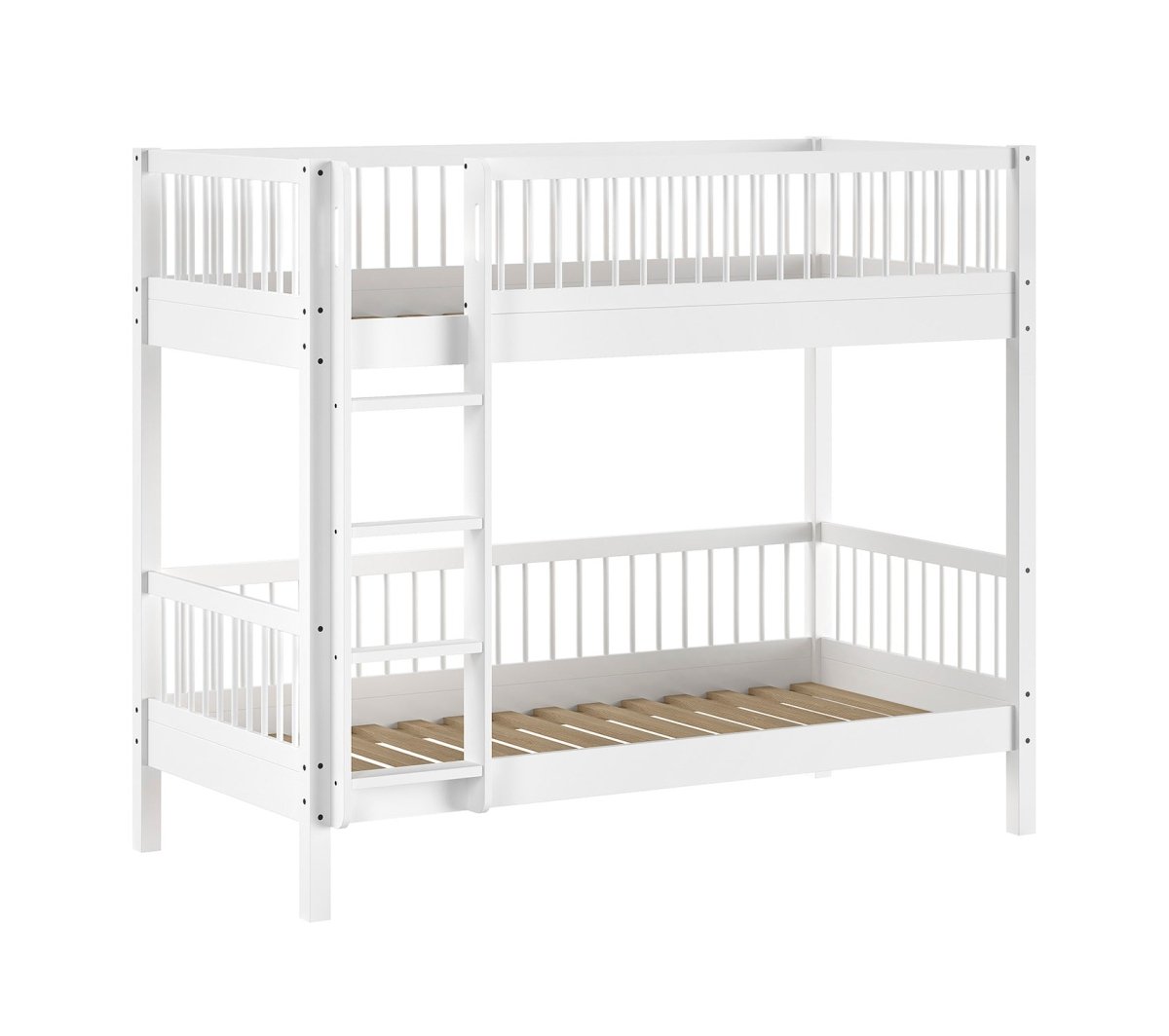VIPACK-Lit Superposé Forrest – 90 x 200 Cm – En Hêtre Blanc
