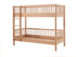 VIPACK-Lit Superposé Forrest – 90 x 200 Cm – En Hêtre Naturel