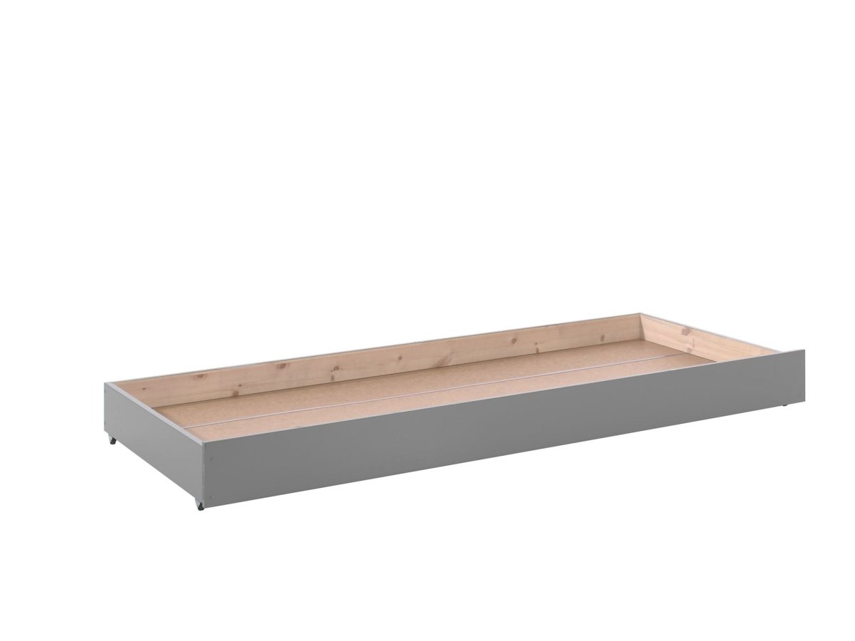 VIPACK - Lit Superposé (H 180cm) PINO 90 X 200 cm Gris