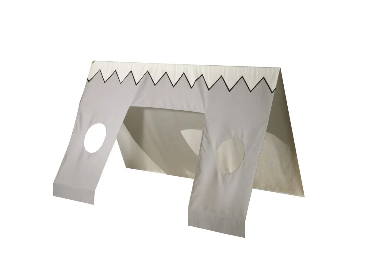 VIPACK - Lit TIPI 90x200cm Blanc + Matelas Basic Cool 10x90x200cm