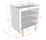 VIPACK - Table à Langer SMILE Blanc