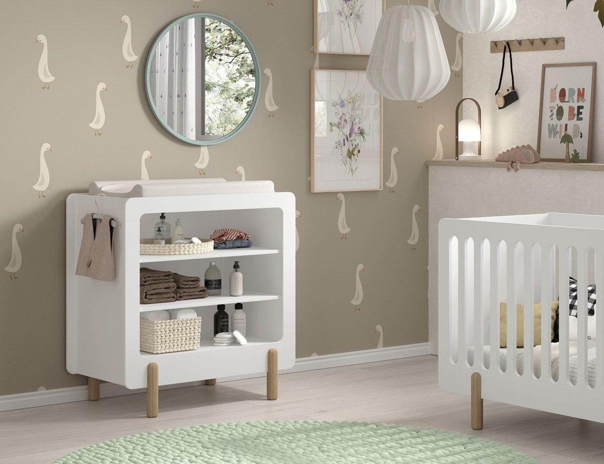 VIPACK - Table à Langer SMILE Blanc