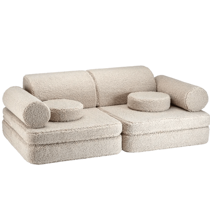 WIGIWAMA-Canapé Modulable Settee - Biscuit-Les Petits