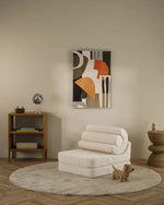 WIGIWAMA - Chaise Enfant Flipster - Blanc Cassé