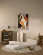 WIGIWAMA - Chaise Enfant Flipster - Blanc Cassé