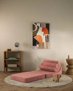 WIGIWAMA - Chaise Enfant Flipster - Rose Goyave