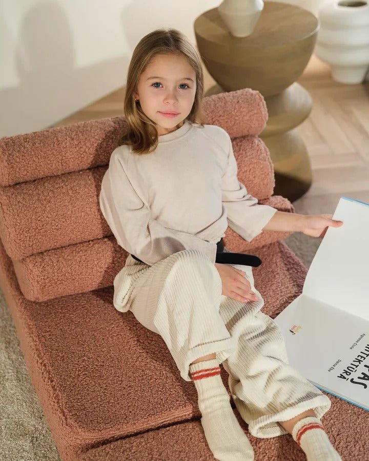 WIGIWAMA - Chaise Enfant Flipster - Rose Goyave