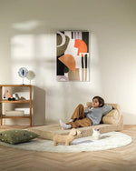 WIGIWAMA - Chaise Enfant Flipster - Sucre Roux