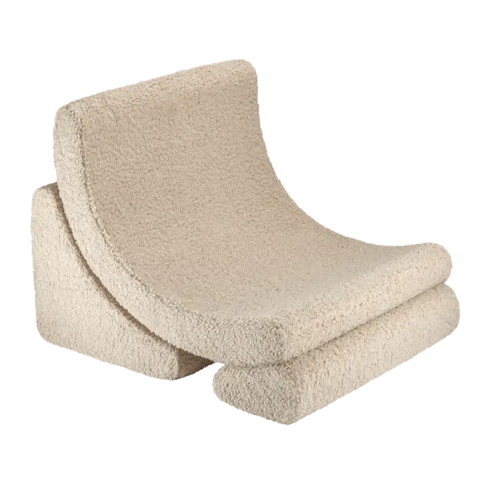 WIGIWAMA - Chaise Lune - Biscuit