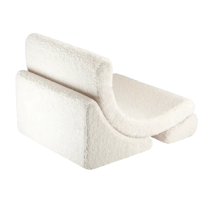 WIGIWAMA - Chaise Lune - Blanc Cassé