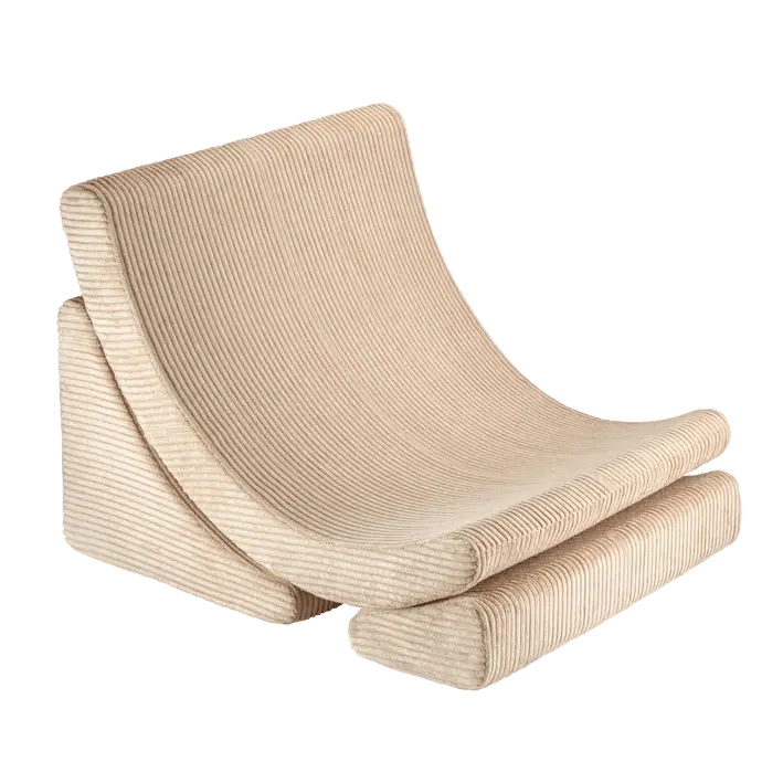 WIGIWAMA - Chaise Lune - Cassonade