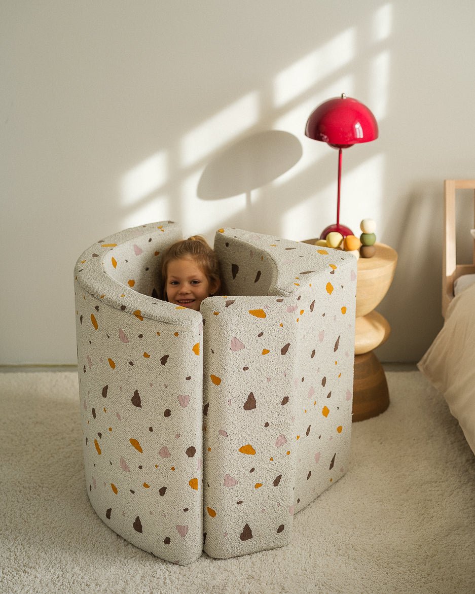 WIGIWAMA - Chaise Lune Terrazzo - Marbre