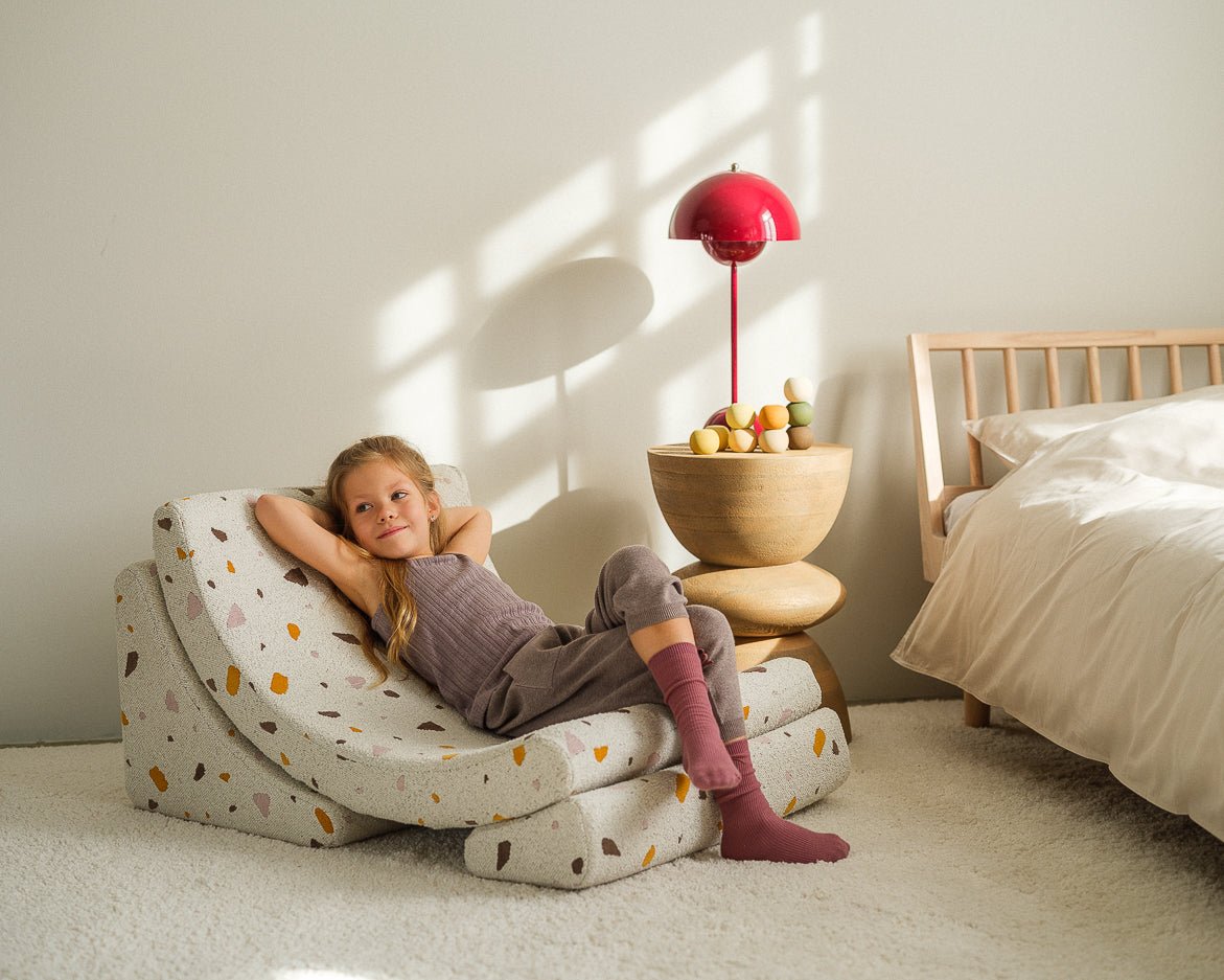 WIGIWAMA - Chaise Lune Terrazzo - Marbre