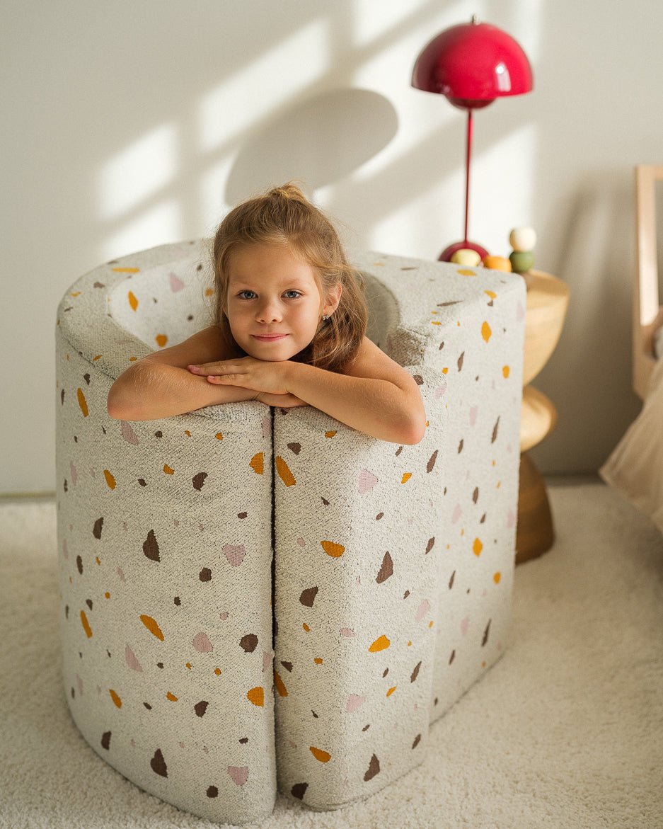WIGIWAMA - Chaise Lune Terrazzo - Marbre