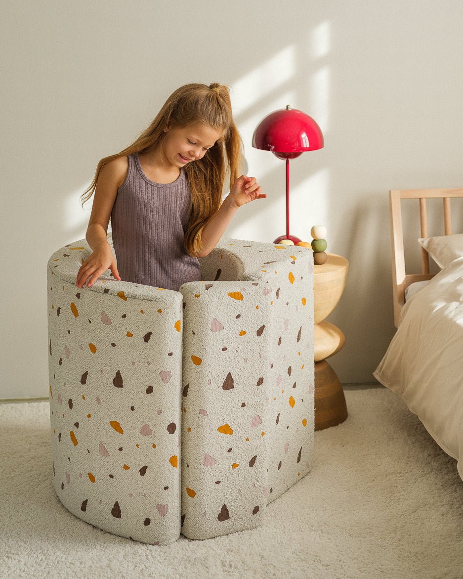 WIGIWAMA - Chaise Lune Terrazzo - Marbre