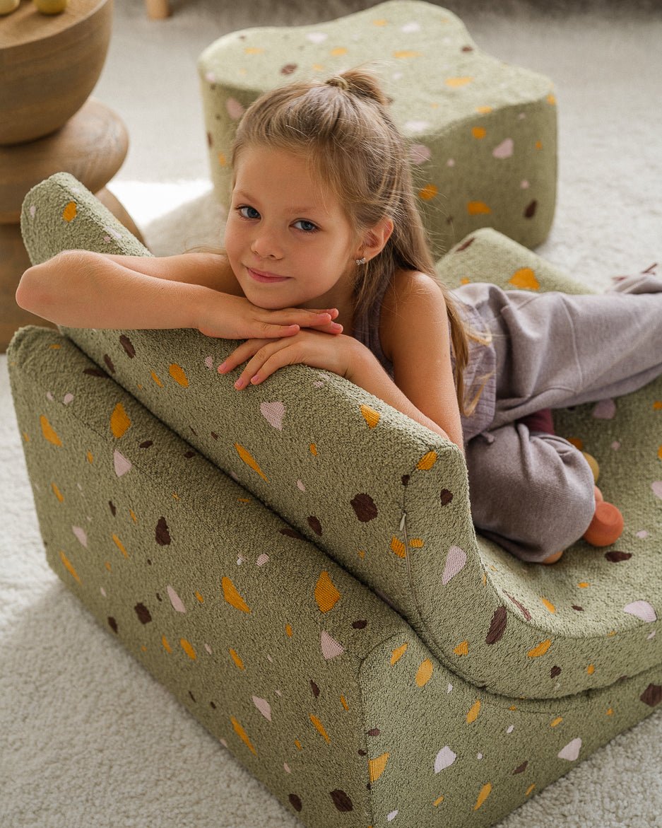 WIGIWAMA - Chaise Lune Terrazzo - Mousse