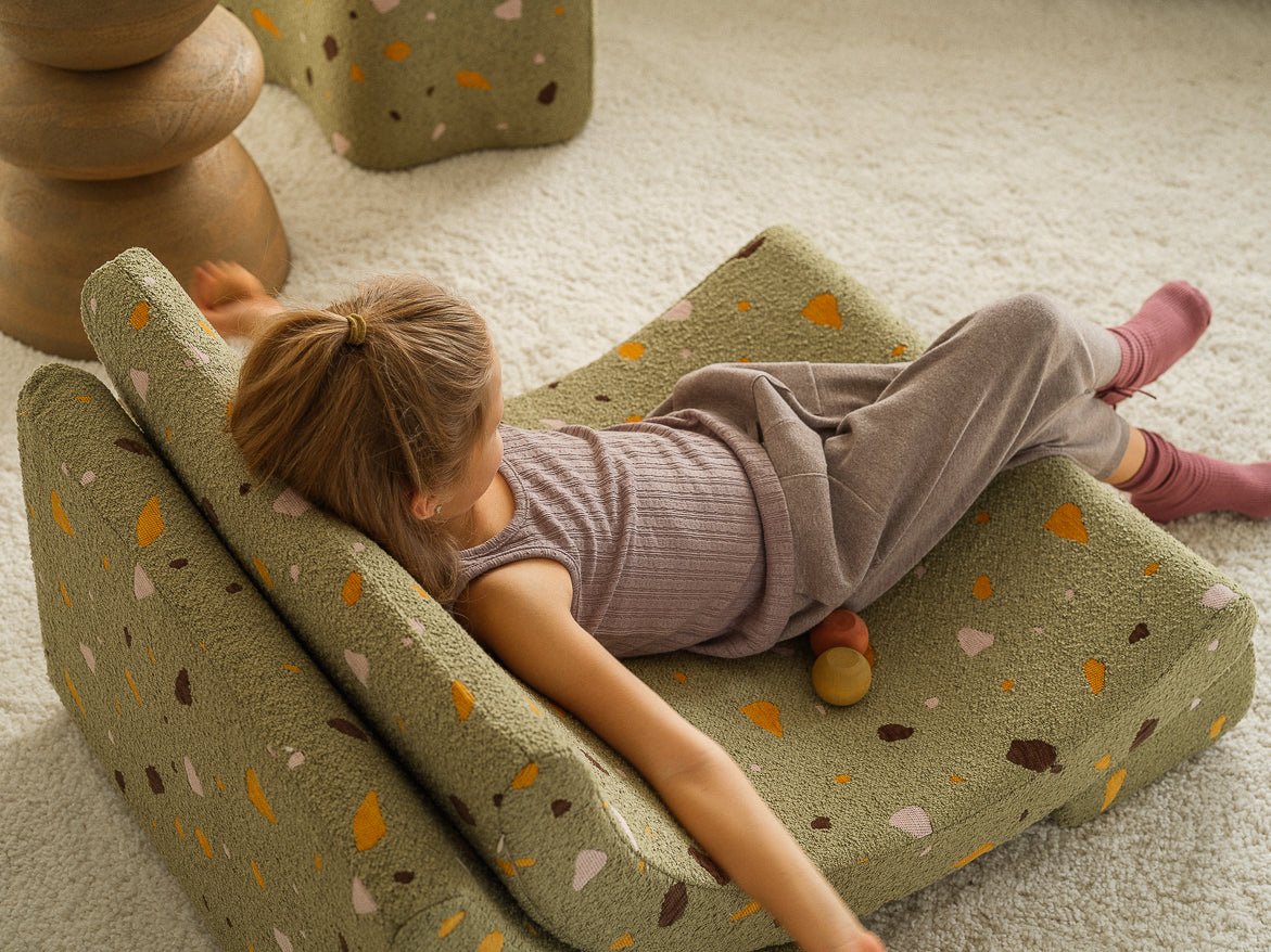 WIGIWAMA - Chaise Lune Terrazzo - Mousse