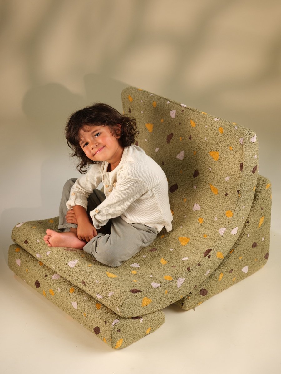 WIGIWAMA - Chaise Lune Terrazzo - Mousse