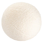 WIGIWAMA - Coussin Boule Molletonné - Blanc Crème