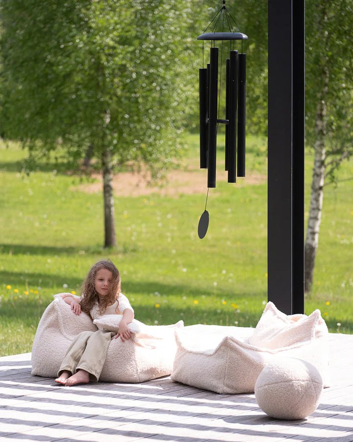 WIGIWAMA - Coussin Boule Molletonné - Blanc Crème