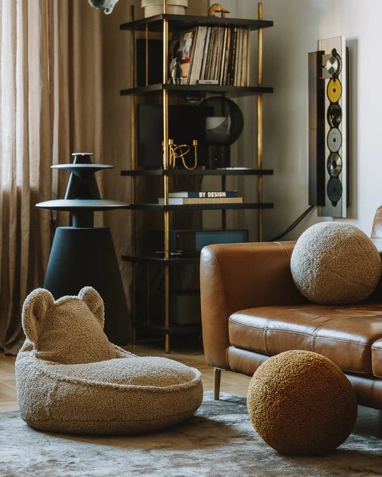 WIGIWAMA - Coussin Boule Molletonné - Érable