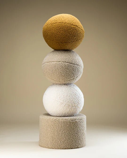 WIGIWAMA - Coussin Boule Molletonné - Érable