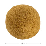 WIGIWAMA - Coussin Boule Molletonné - Érable