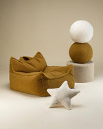 WIGIWAMA - Coussin Boule Molletonné - Érable