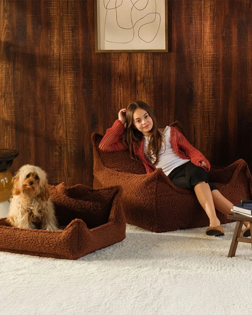 WIGIWAMA-Fauteuil Club - Warm Hazel