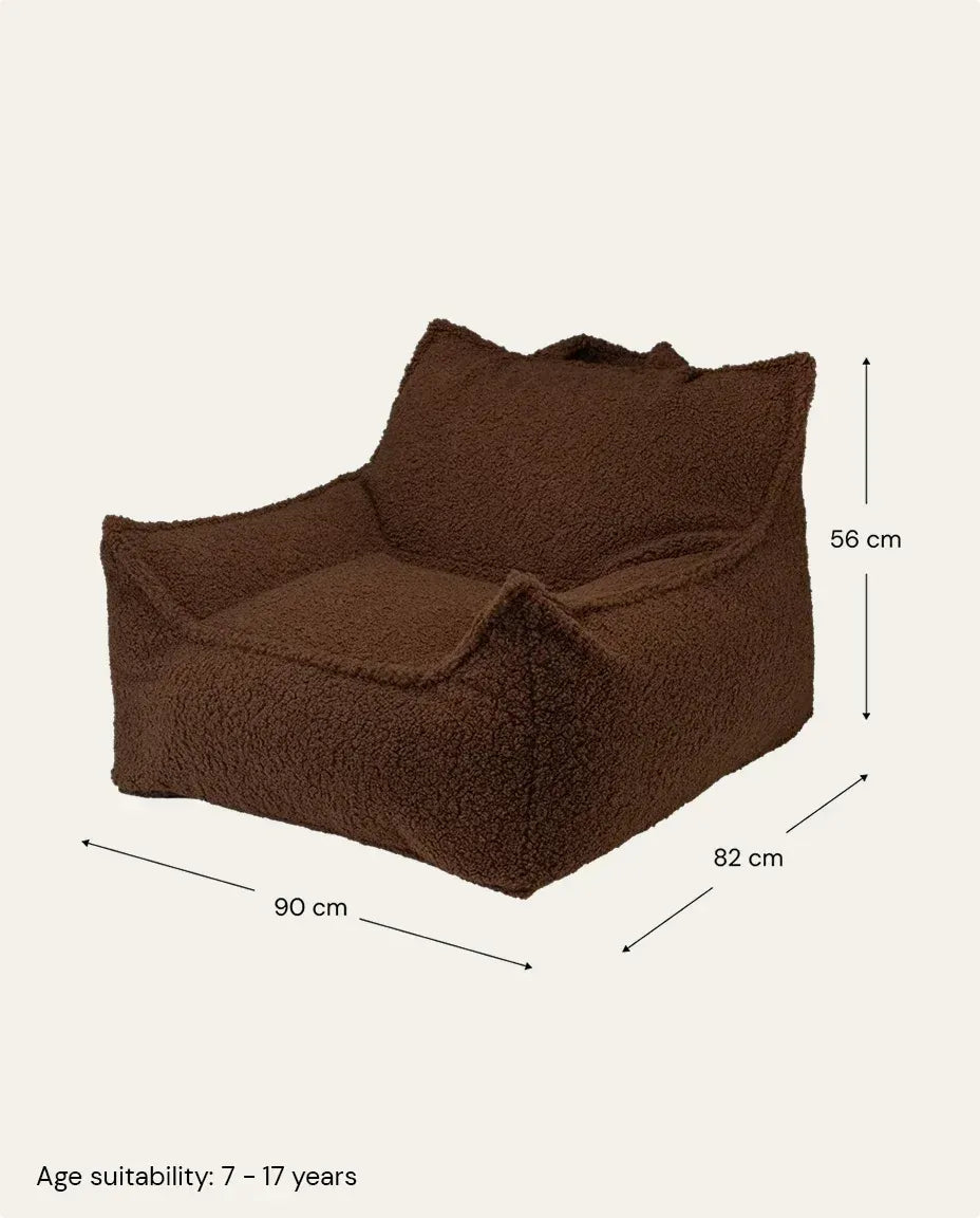 WIGIWAMA-Fauteuil Club - Warm Hazel