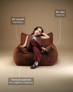 WIGIWAMA-Fauteuil Club - Warm Hazel