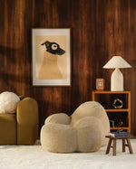 WIGIWAMA-Fauteuil Momo - Biscuit